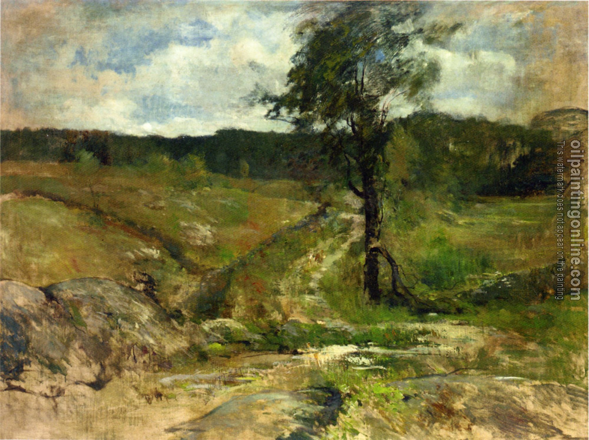 John Henry Twachtman - Branchville